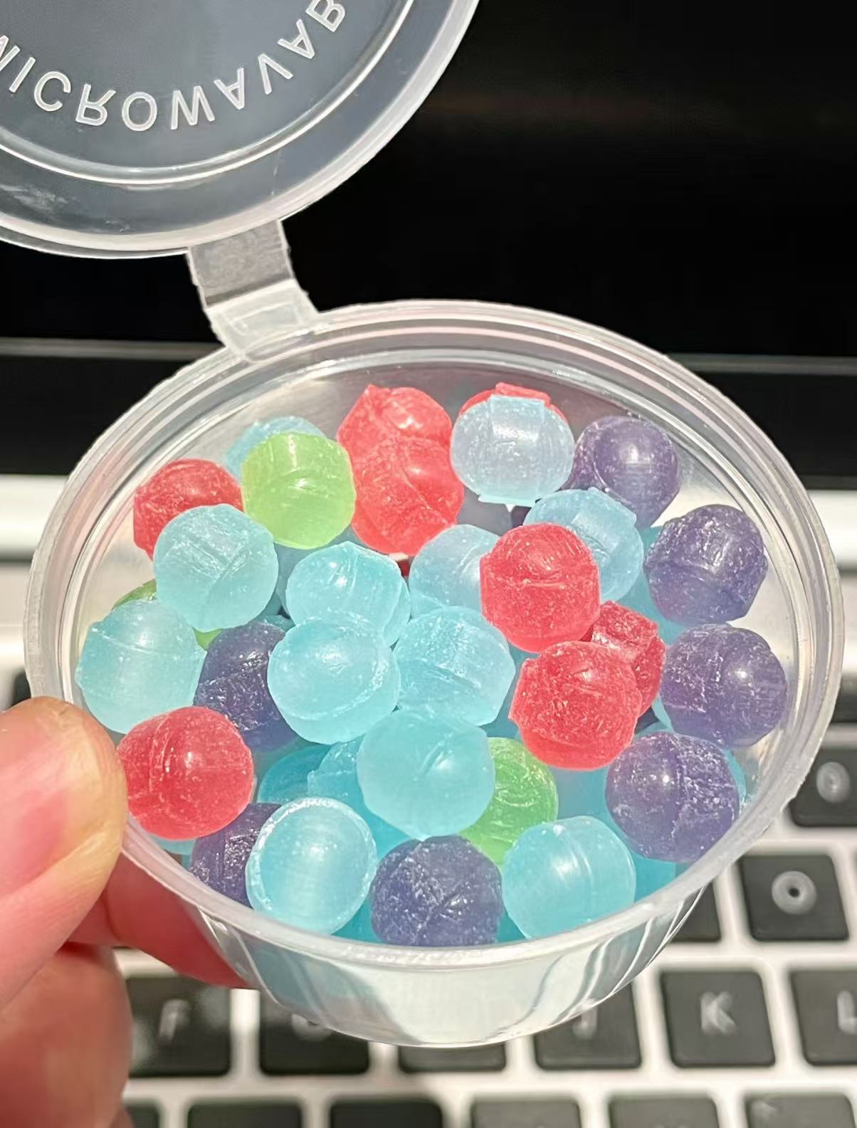 Ultra-Refreshing 0-Sugar Mint Candies (Storm Mint Flavor / Colorful Fruit Flavor)