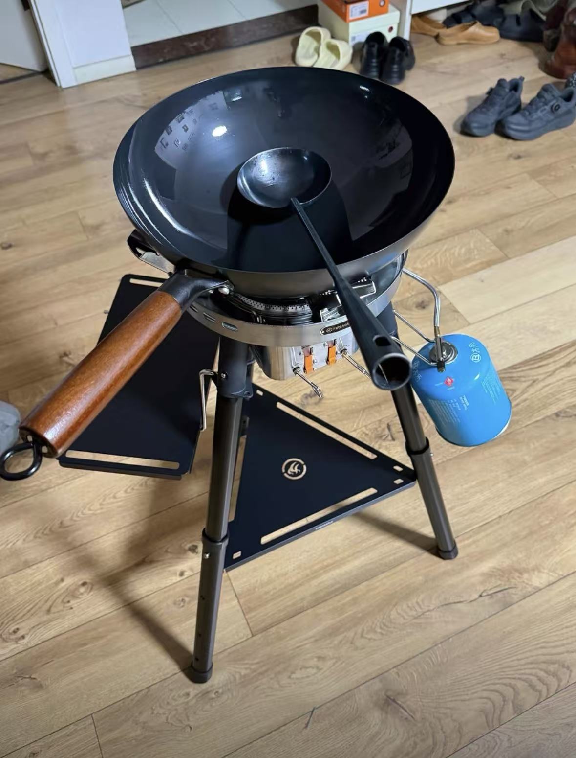 Outdoor Portable Stir-fry Stove Gas Camping Cooker Cassette Stove