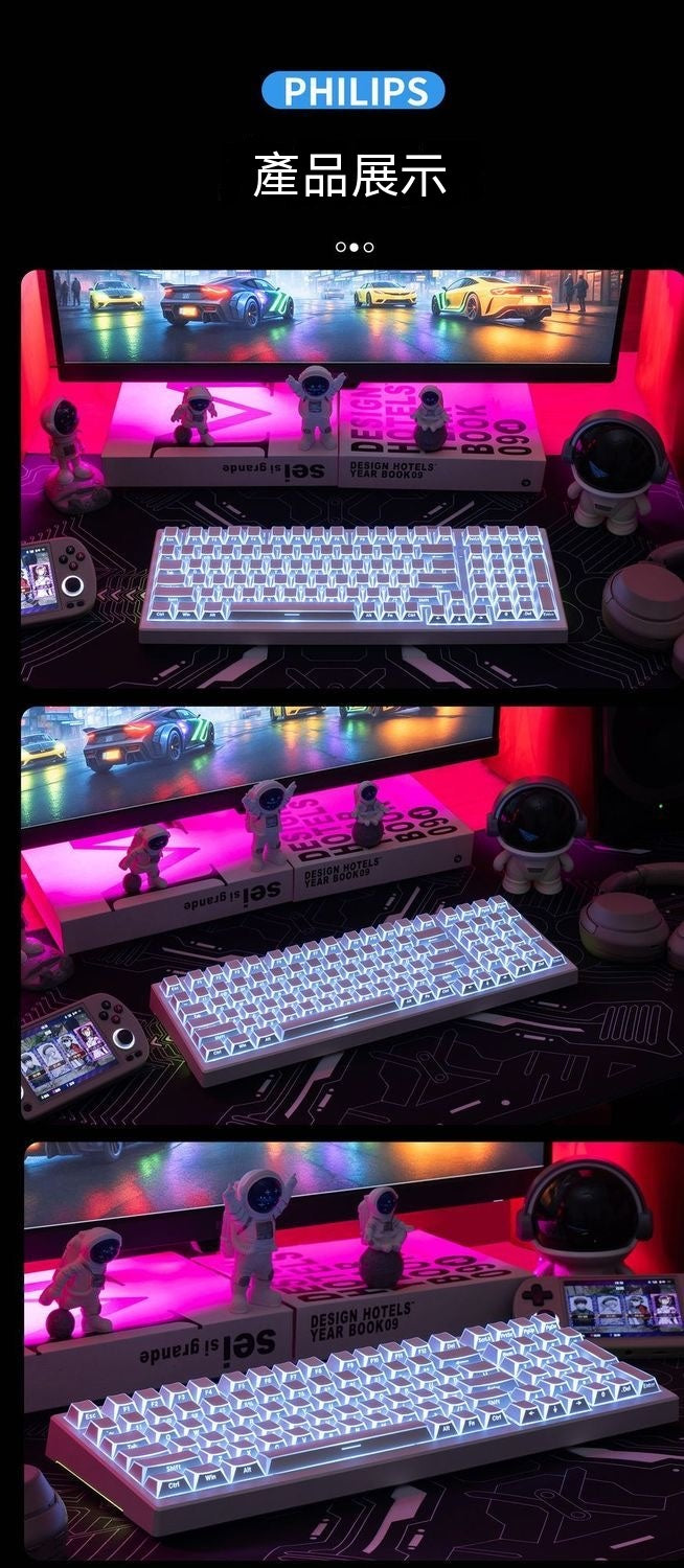 MGC98 Tri-Mode Mechanical Keyboard