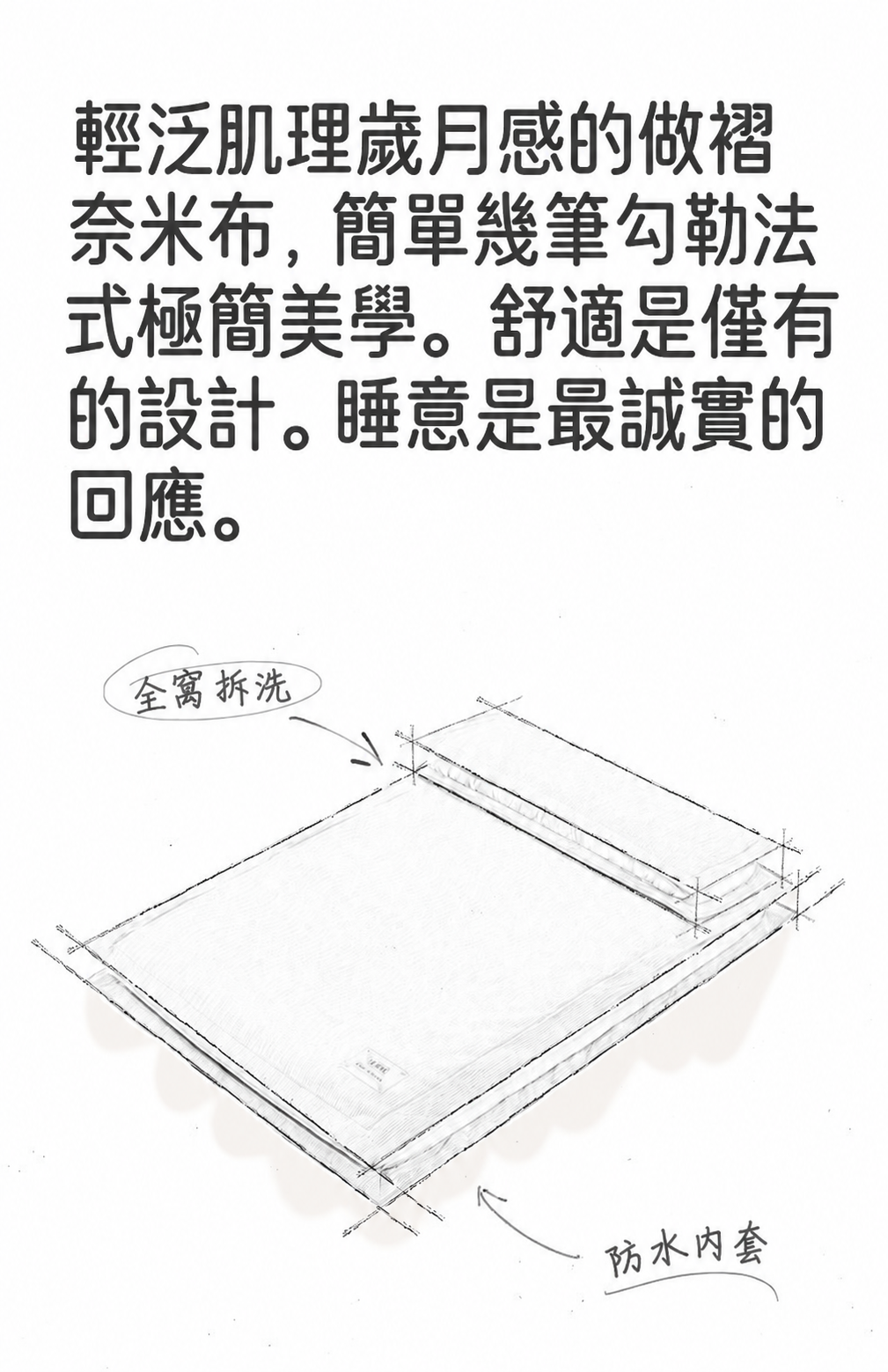 可拆洗防水狗床｜四季通用中小型犬睡墊