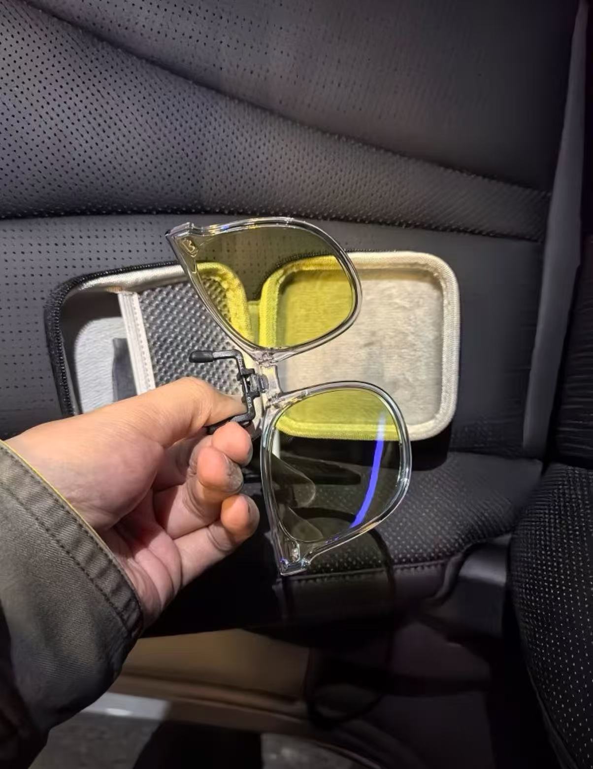 Day and Night Use Transition Night Vision Clip-on Lenses