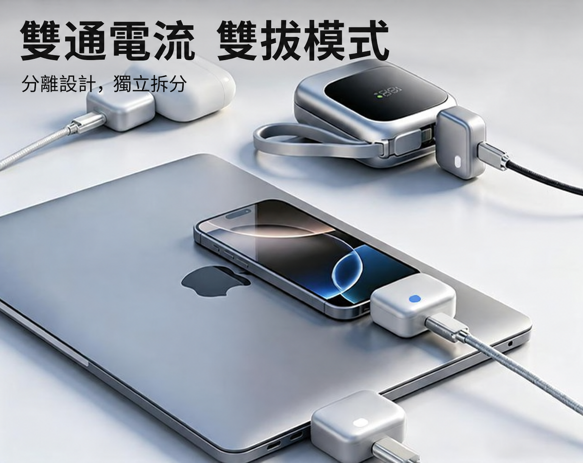 滿電分離器｜AI 智慧辨識自動斷電 Type-C 充電保護器