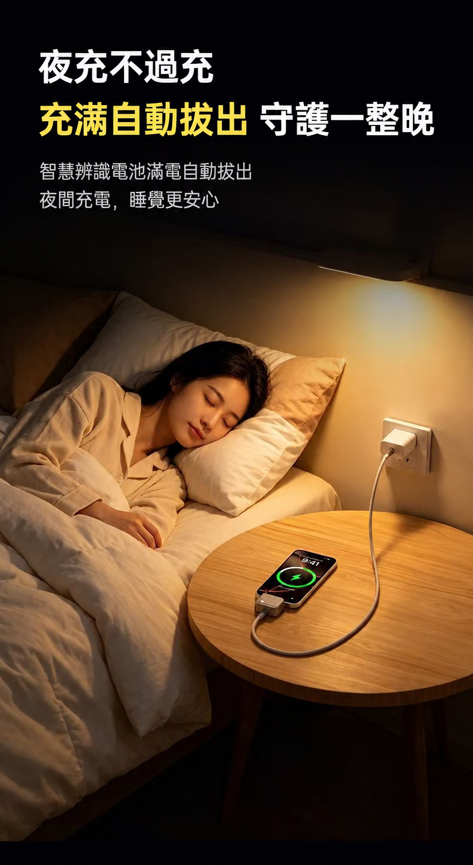 滿電分離器｜AI 智慧辨識自動斷電 Type-C 充電保護器
