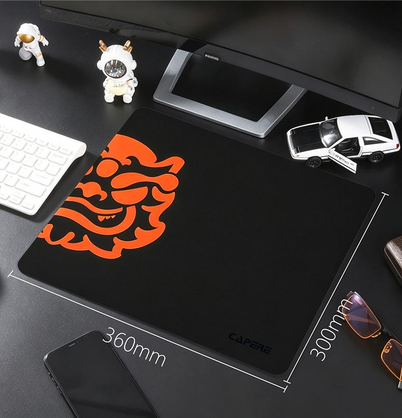 星弦 GL01 全鋼化微蝕刻玻璃電競滑鼠墊