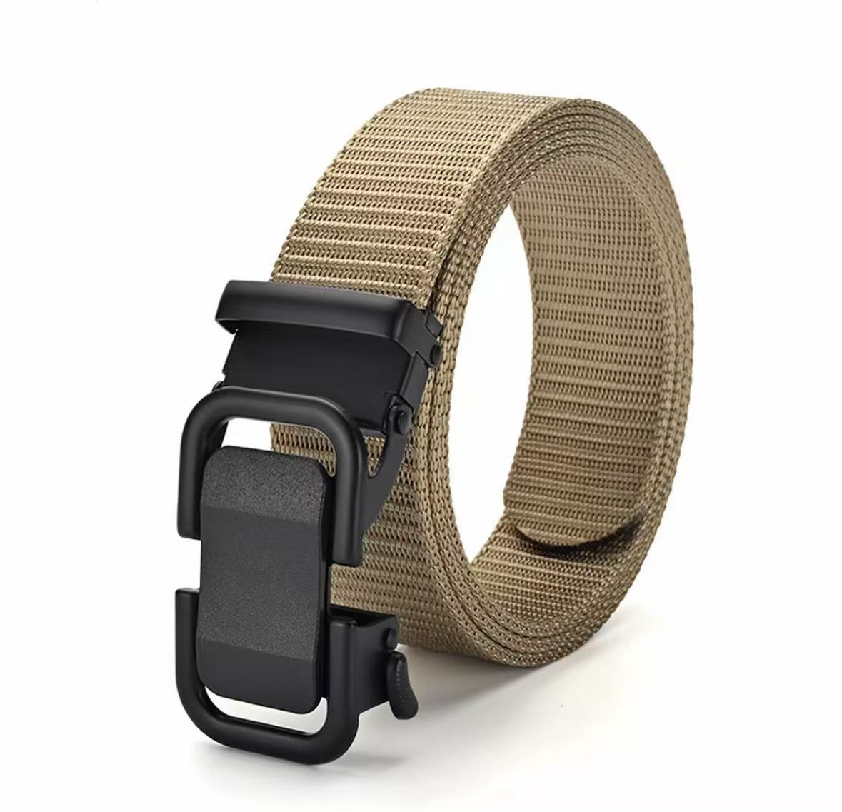 Men's New Automatic Buckle Leather Belt Versatile