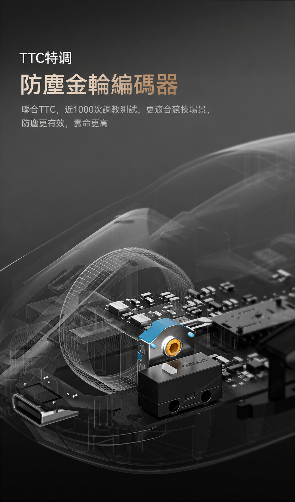 F2 輕量化三模無線電競滑鼠 大師版GT／Turbo+