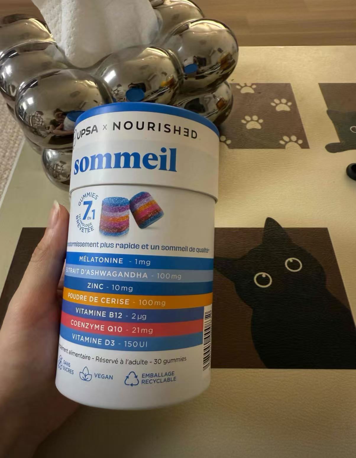 UPSA 7-in-1 Sleep Gummies 🌙 Made in France