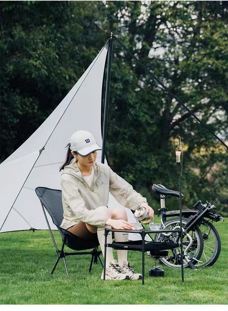 Modular Expandable IGT Grid Folding Camping Table