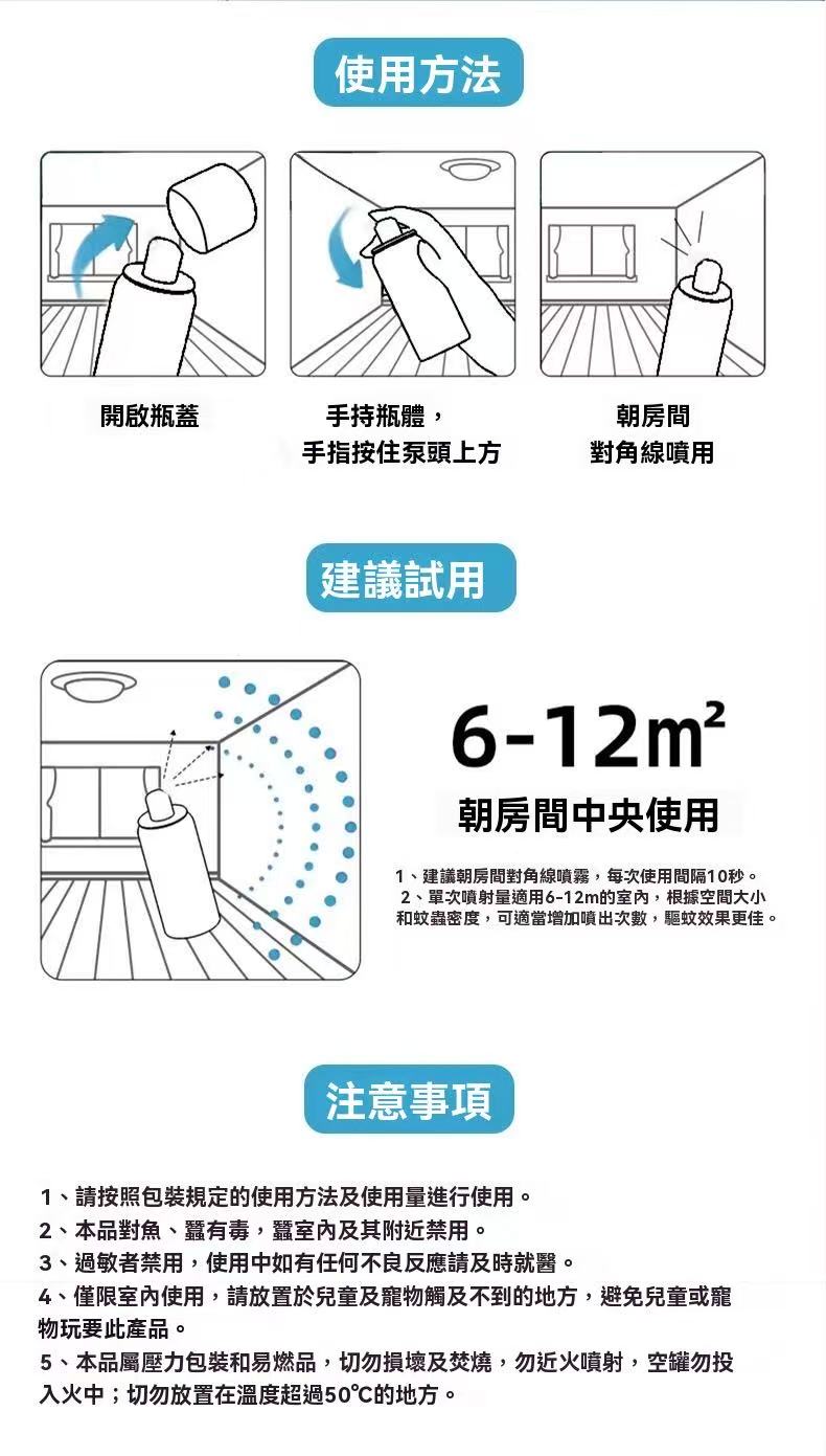 OK&KO 滅蚊定量噴（滅蚊小銀瓶）