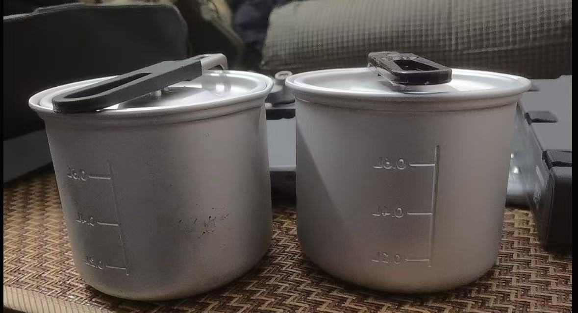 Single Folding Hiking Camping Pot