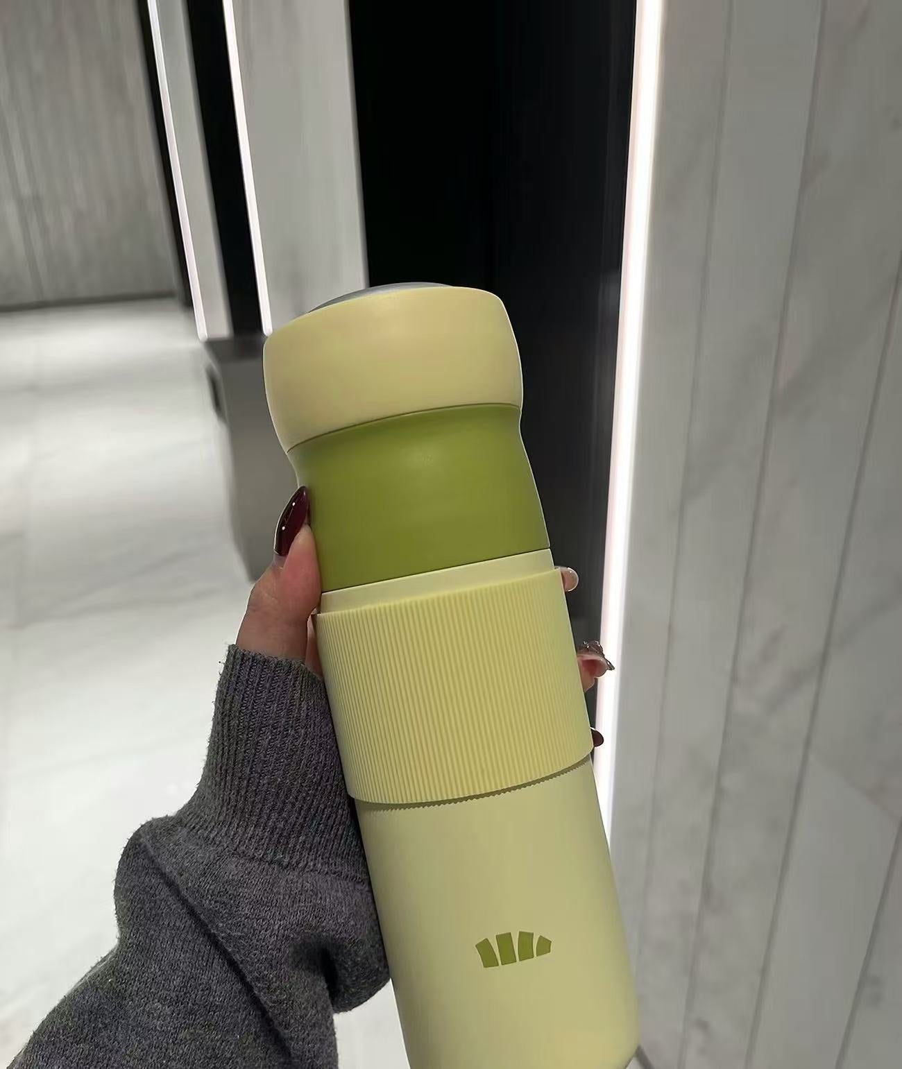 LC002戶外運動雙倉降溫保溫杯