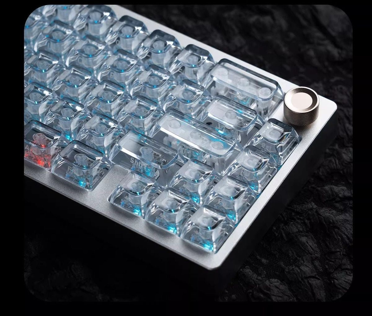 Womier心棱透冰晶魄ASA侧刻高透键盘帽