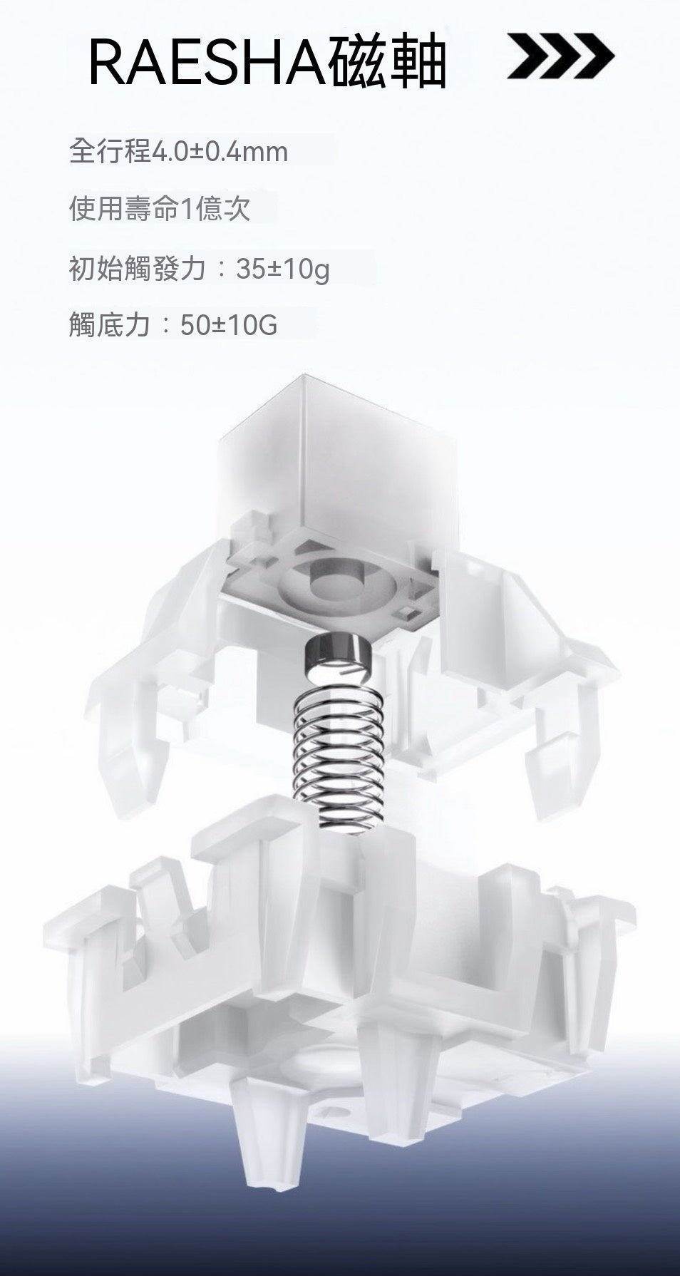 KT35 Aluminum Alloy 35% Layout One-Hand Magnetic Switch Keyboard
