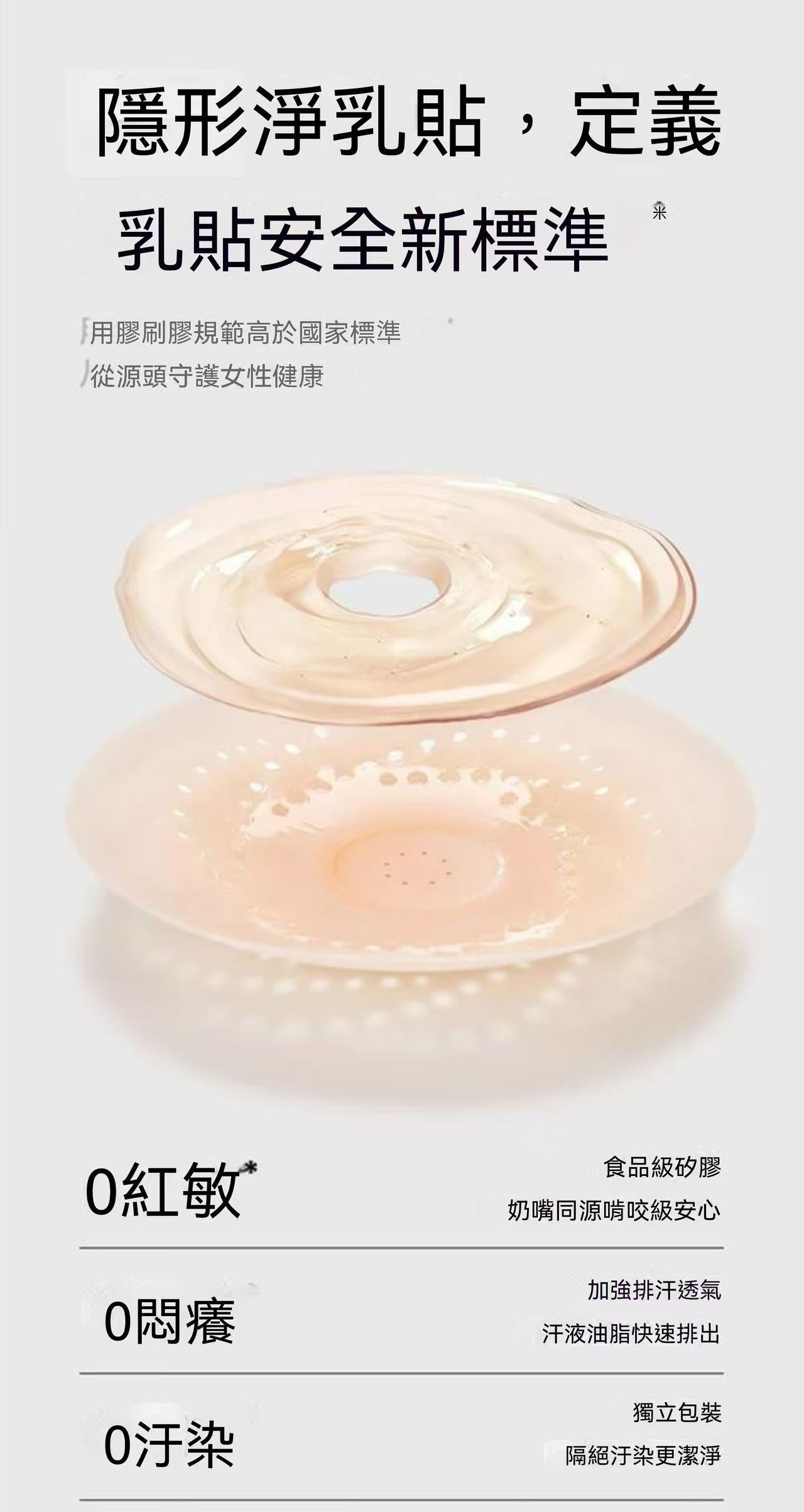 DC Breathable Invisible Nipple Covers