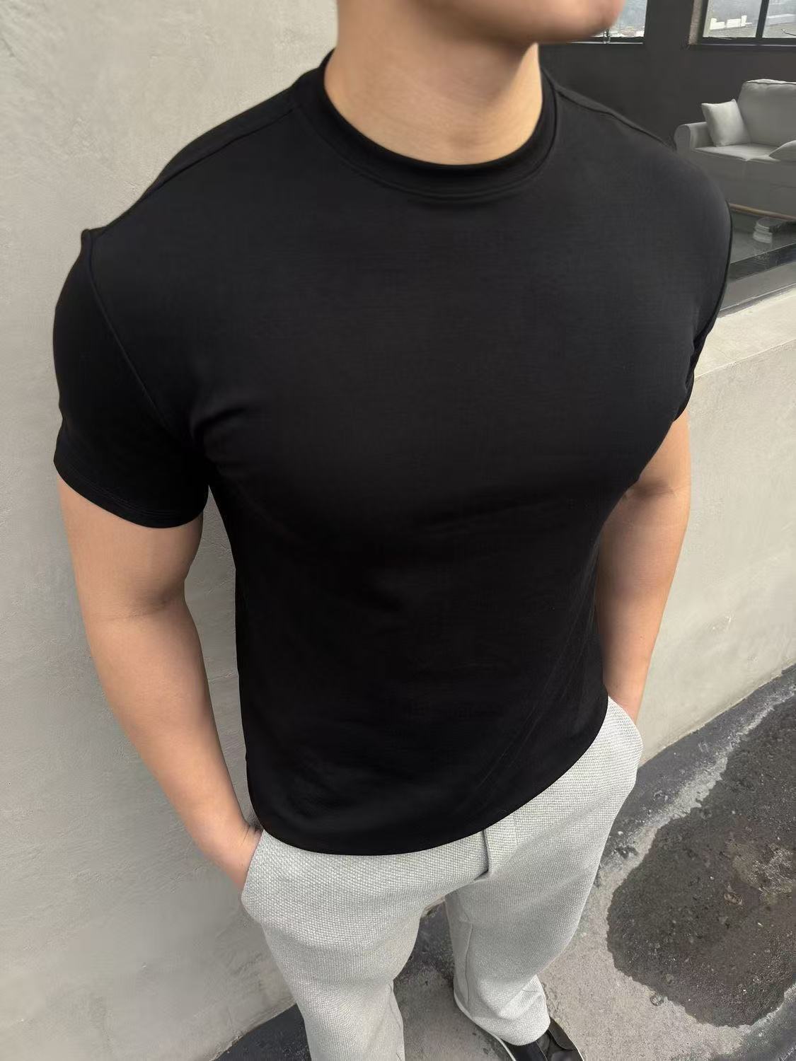 Long-Staple Combed Cotton 01 Cool Eco Outdoor Crewneck T-shirt