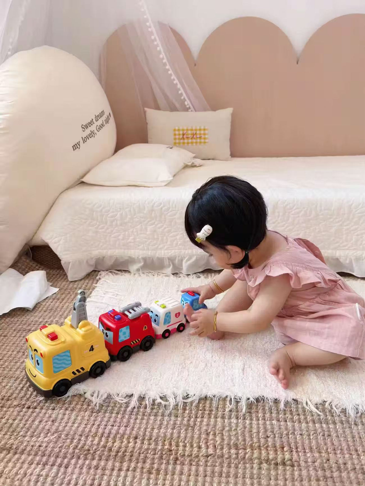 電動聲光磁吸疊疊車