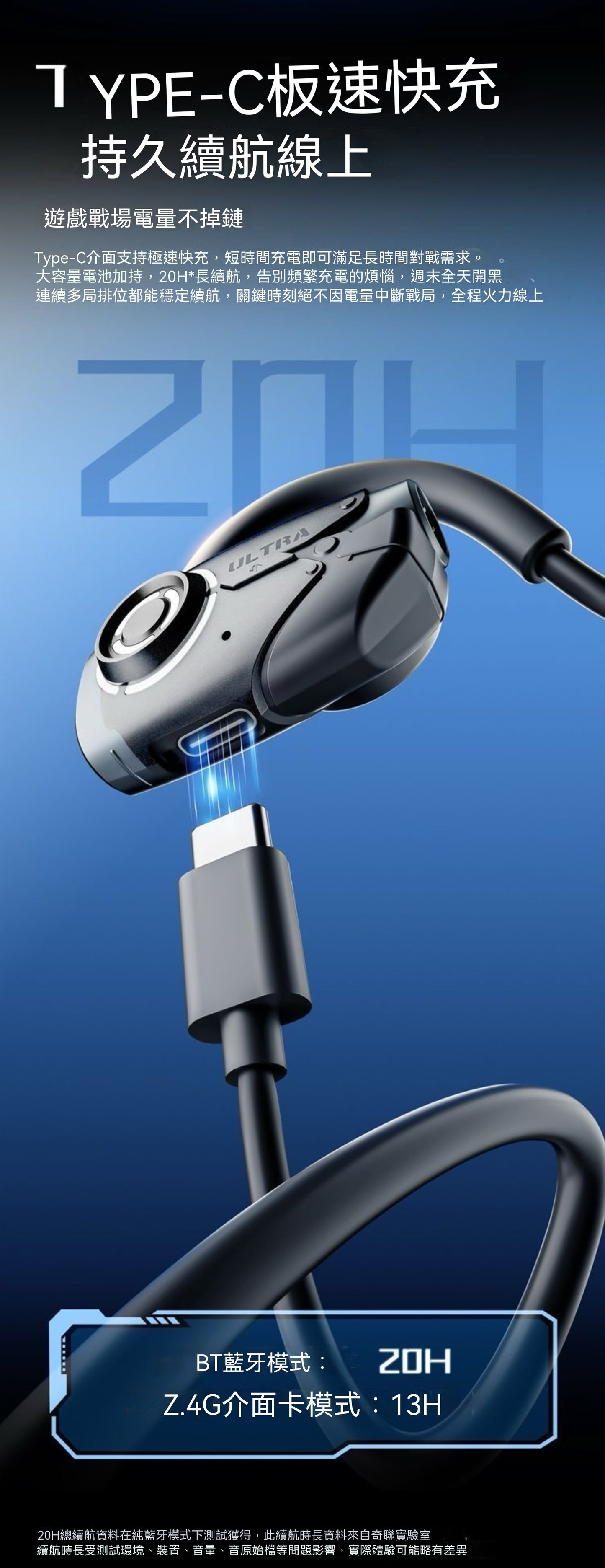 Extreme Realm Ultra Wireless Open-Ear Gaming Headset