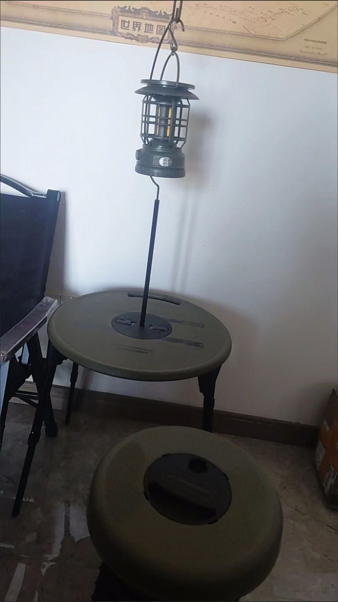 High and low dual-purpose tactical round table