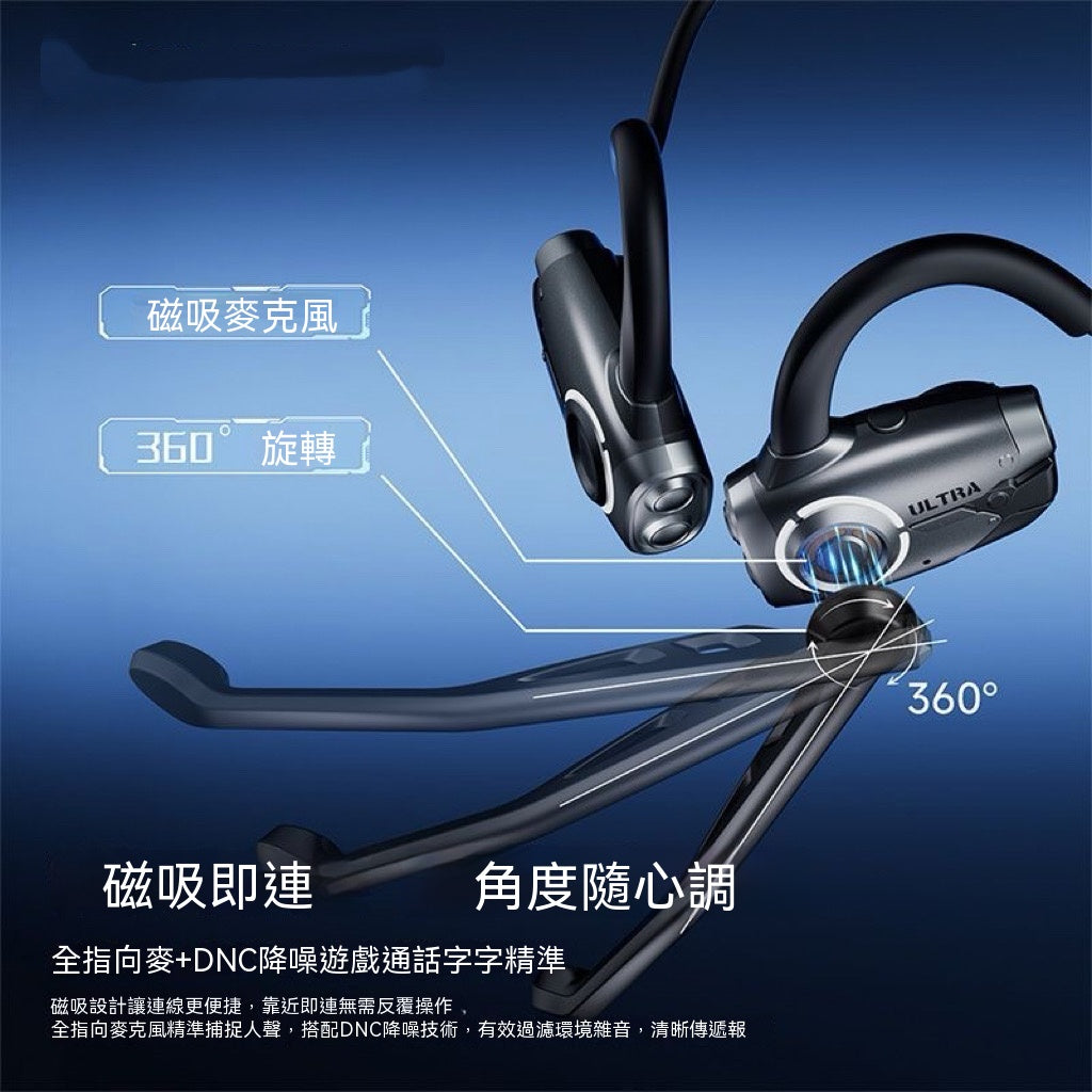 Extreme Realm Ultra Wireless Open-Ear Gaming Headset