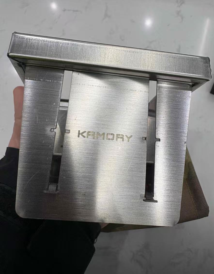 Outdoor Camping Stainless Steel Barbecue Pocket Stove Portable Folding