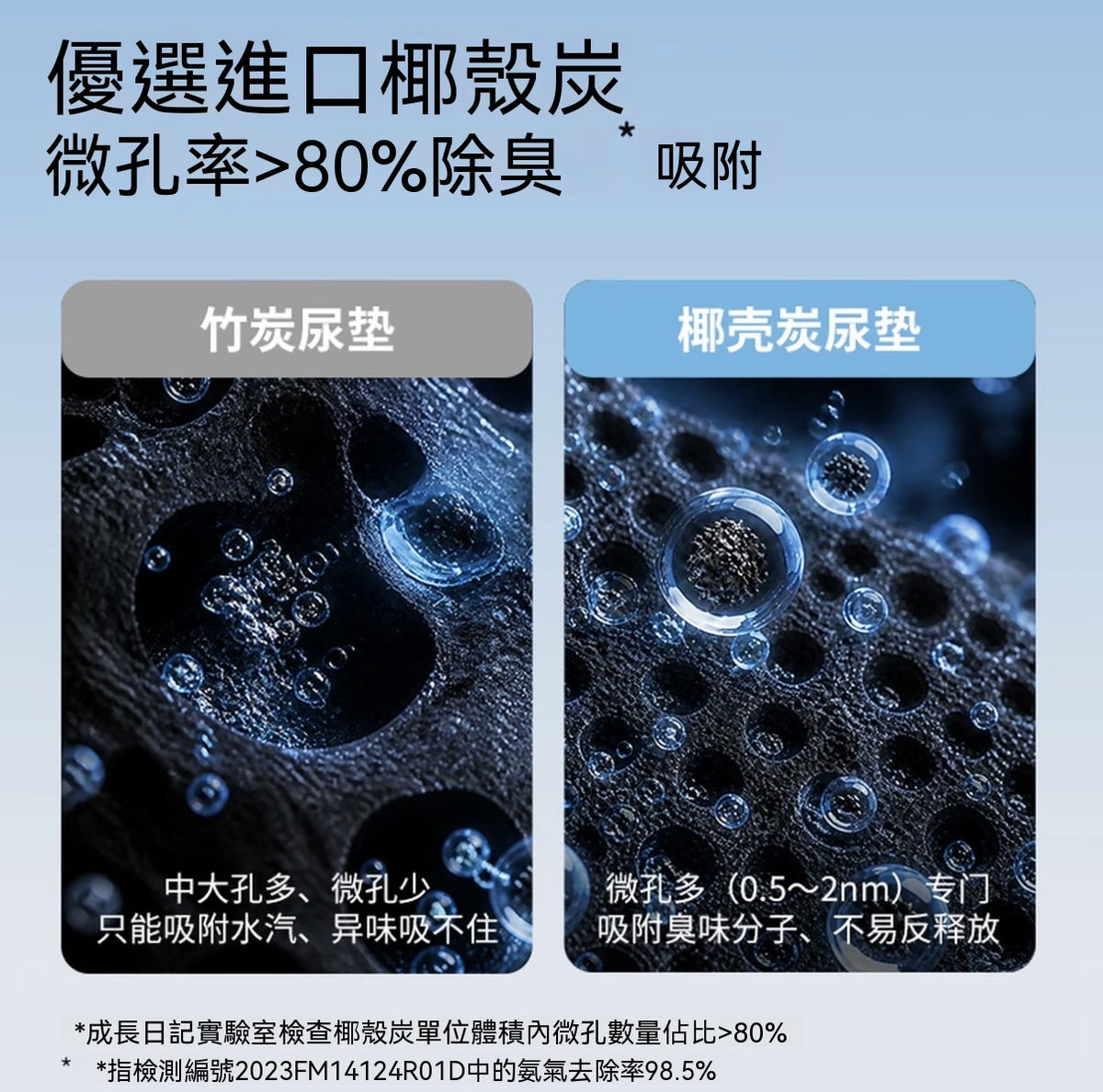 椰殼炭寵物除臭尿墊