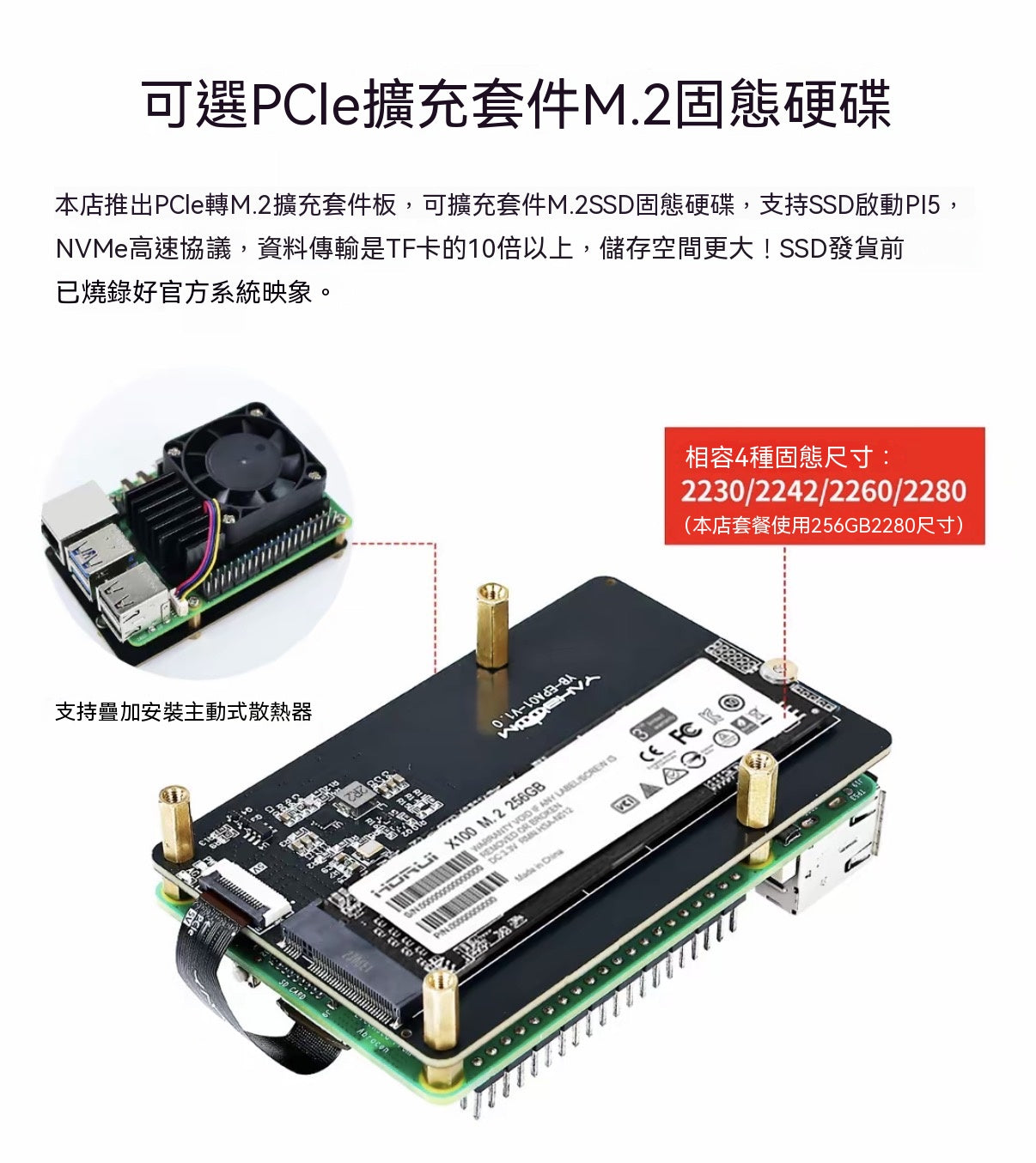 Raspberry Pi 5 開發板全系列套裝