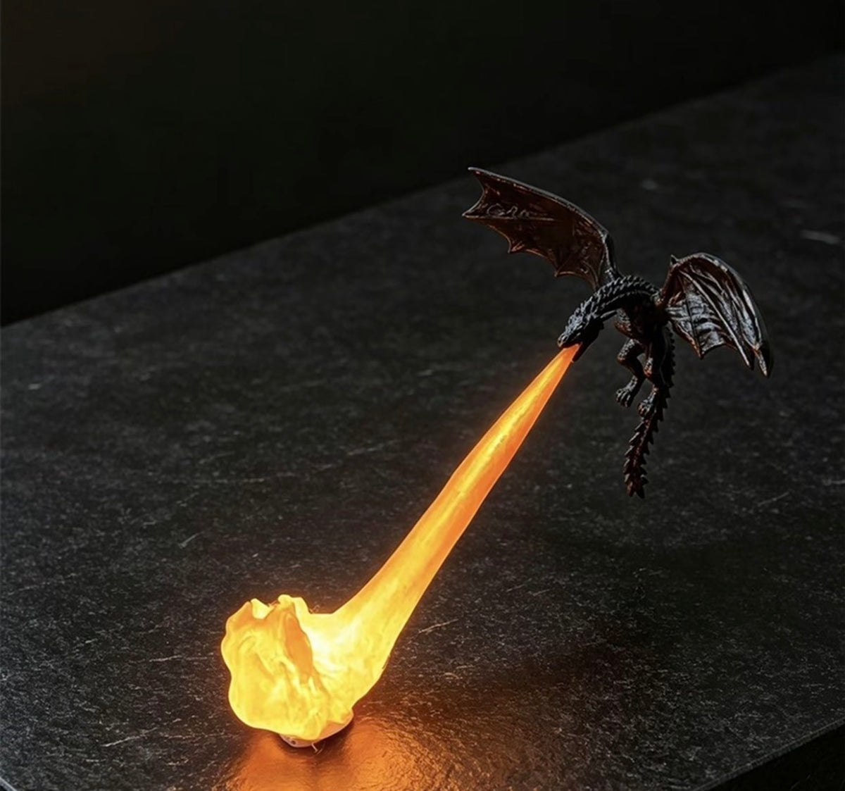 Dragon Breath Lamp Ornament Flame Dragon Luminous Ornament