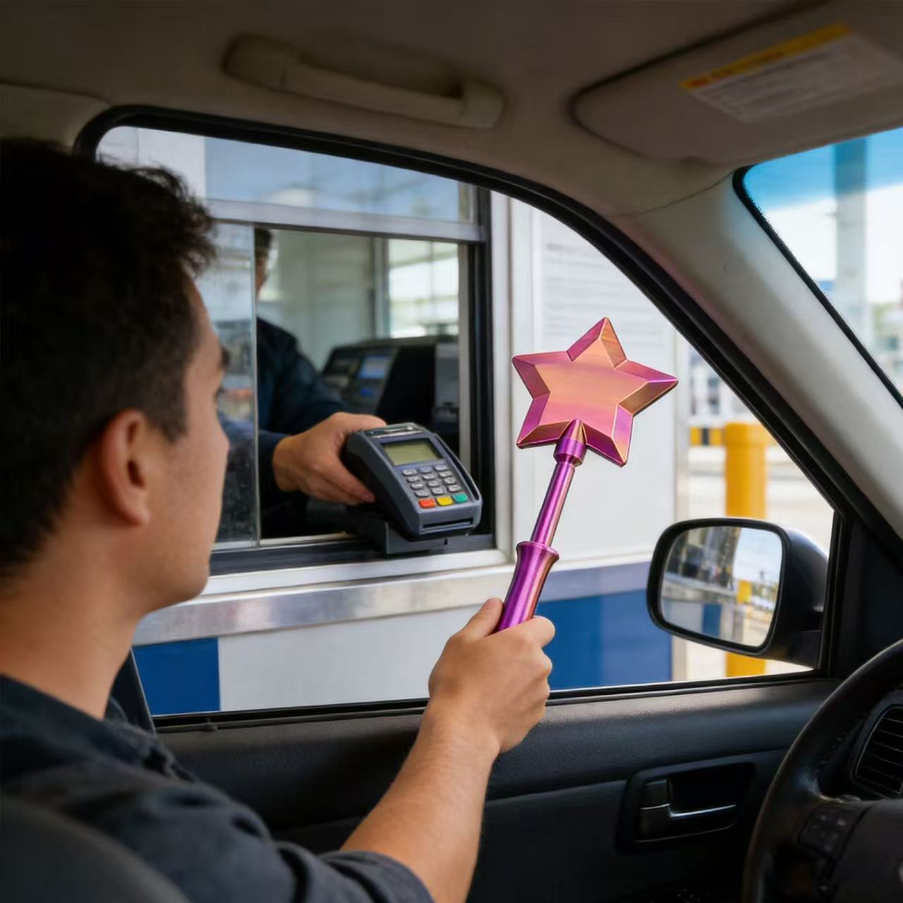 3D Printed Starlight Magic Wand (Tap to Pay Payment Wand)