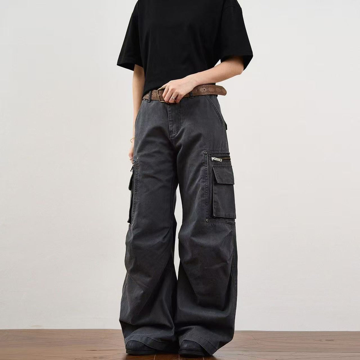 Vintage Design Workwear Denim Jeans (Three-piece link 🔗)