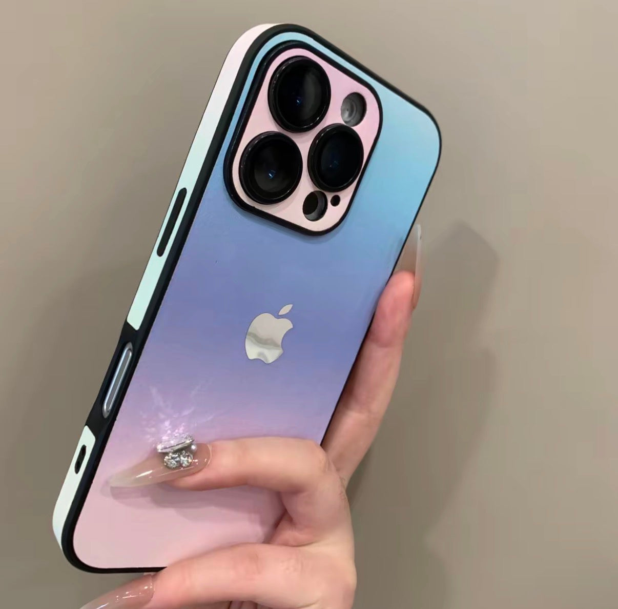 iPhone全包鏡頭簡約潮流防摔手機殼