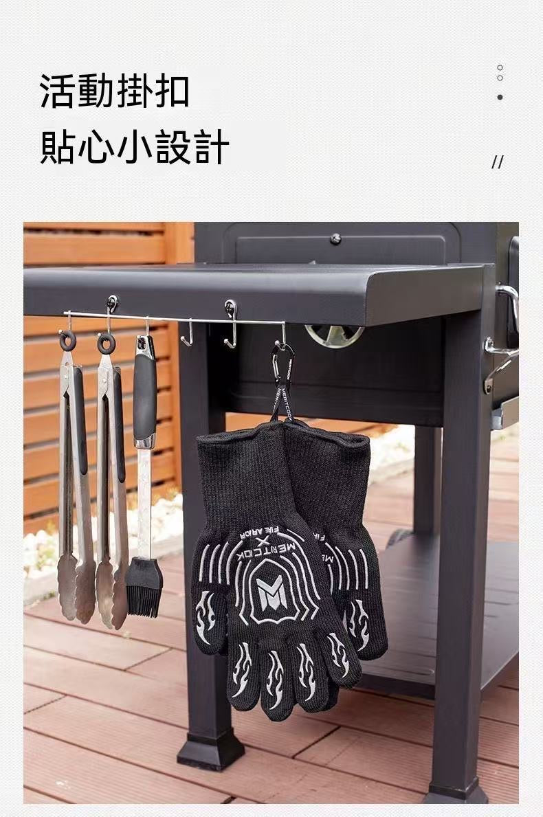 Anti-scald High-temperature Outdoor Camping Flame-retardant Heat Resistant Gloves
