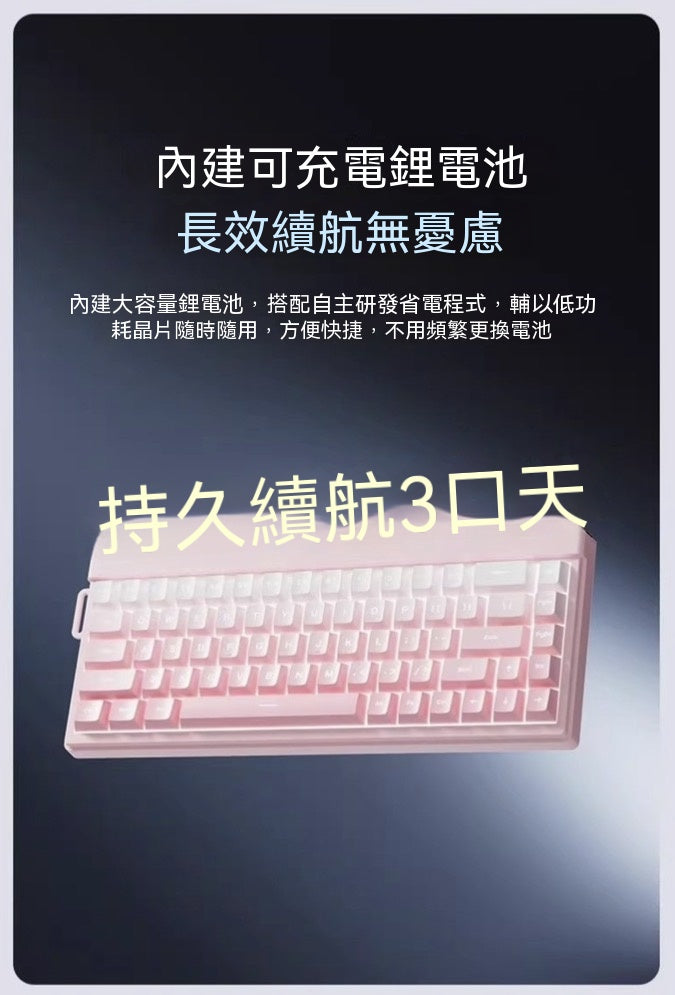 AIR68 Wireless Tri-Mode Backlit Keyboard