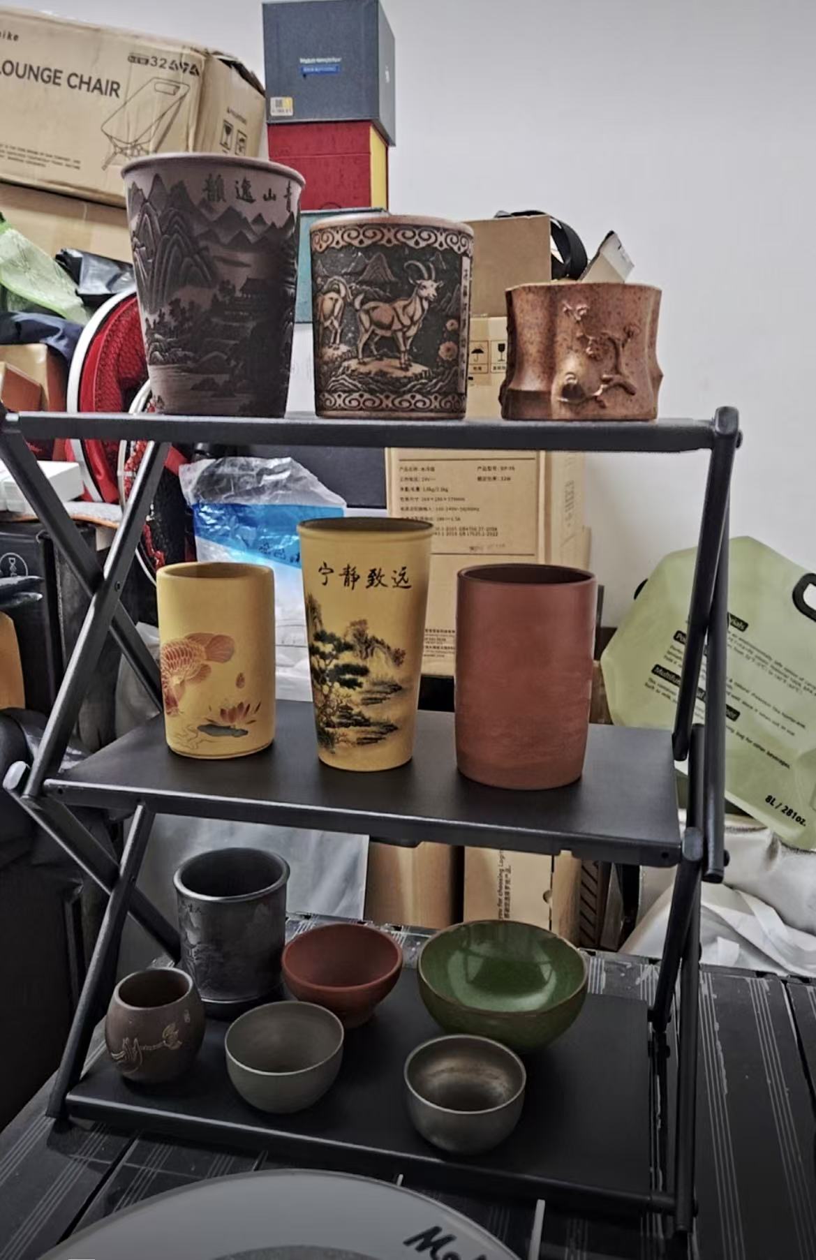 營地折疊桌兩用桌鋁合金置物架