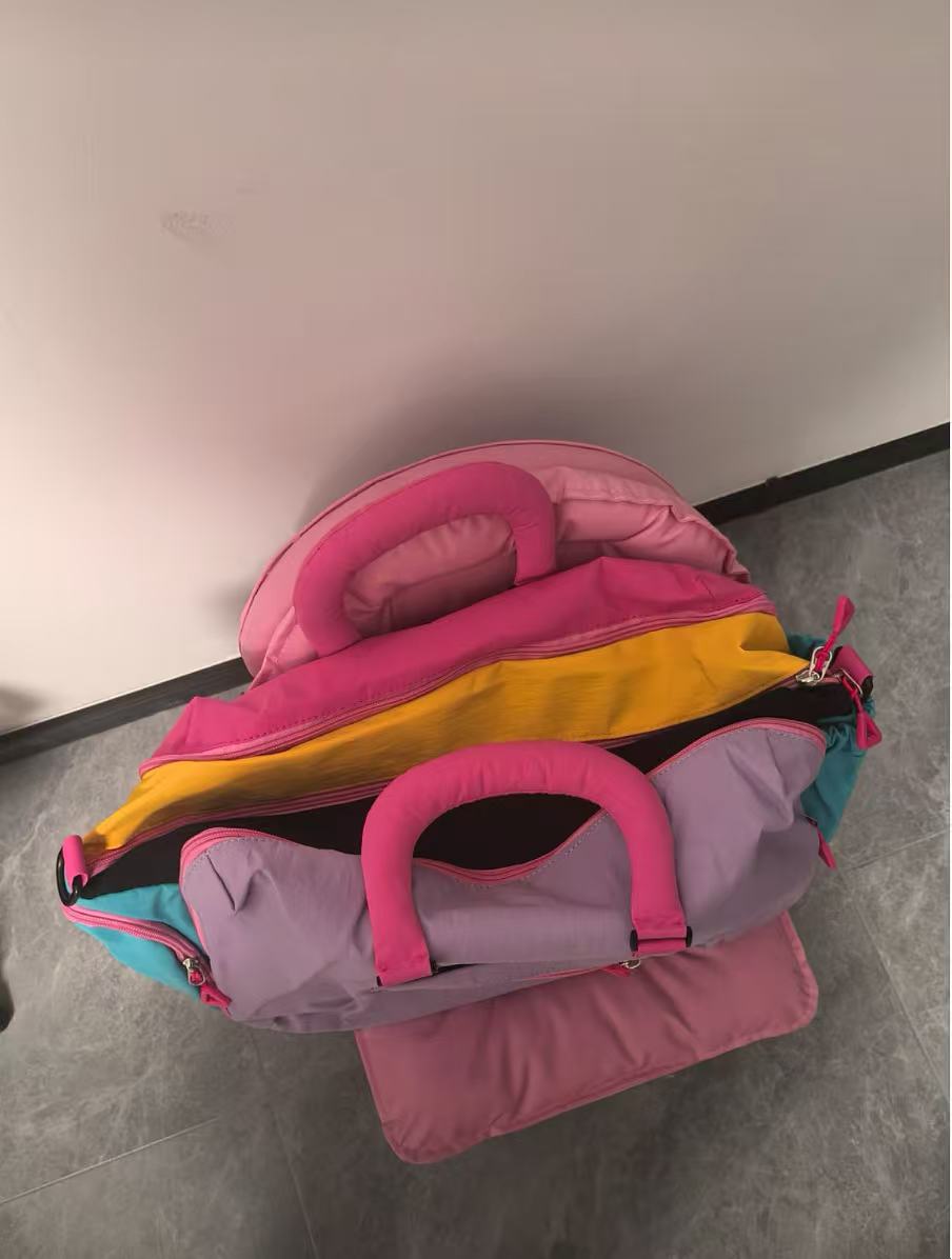 多巴胺撞色多功能旅行健身包