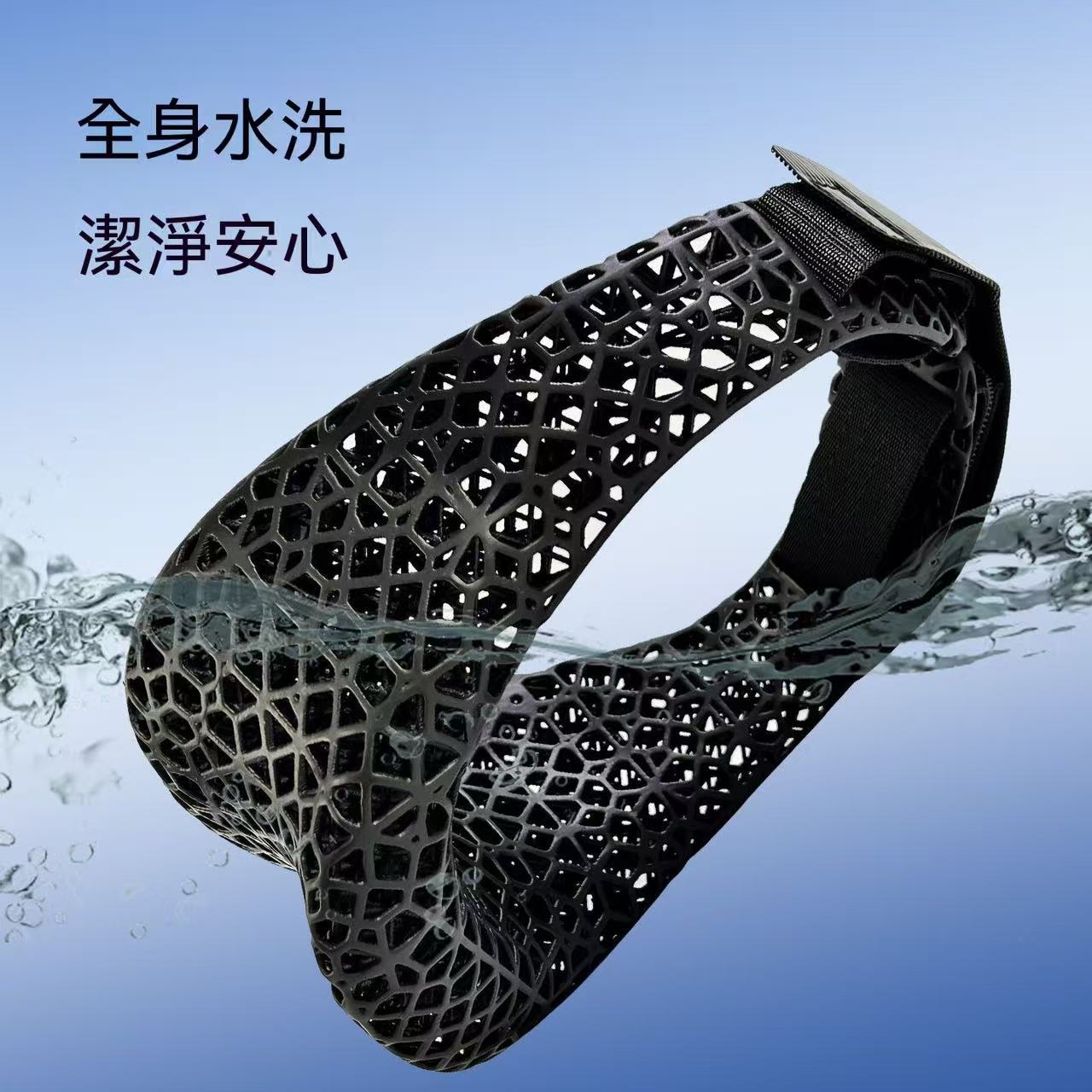 3D Printed Neck Brace to Prevent Head Tilting - Fixed, Breathable Support Neck Collar