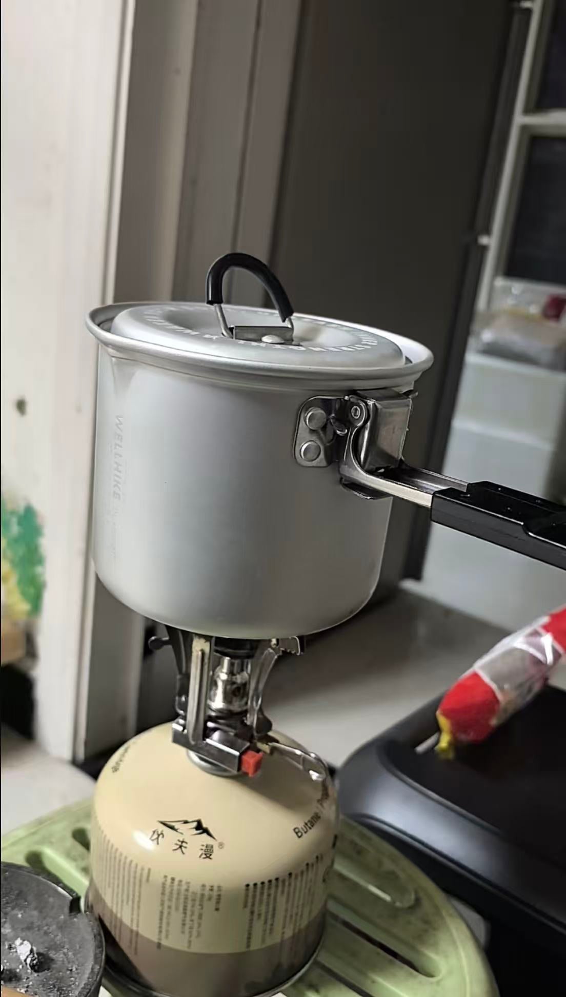 Single Folding Hiking Camping Pot