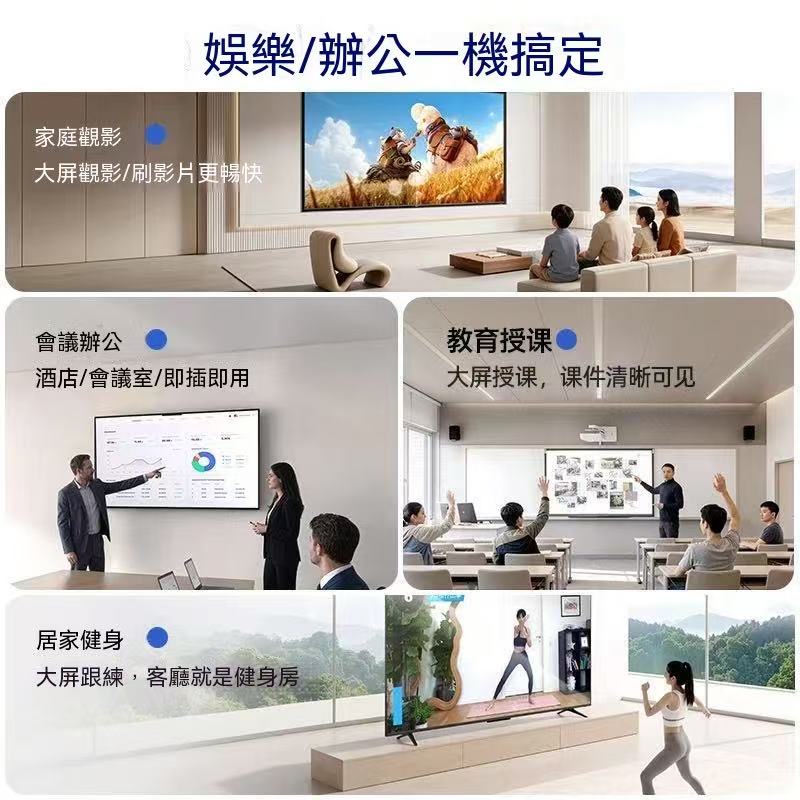 Green Energy 4K Screen Mirroring Device, Point-to-Point HD Wireless Long-Distance Screen Mirroring Artifact Converter