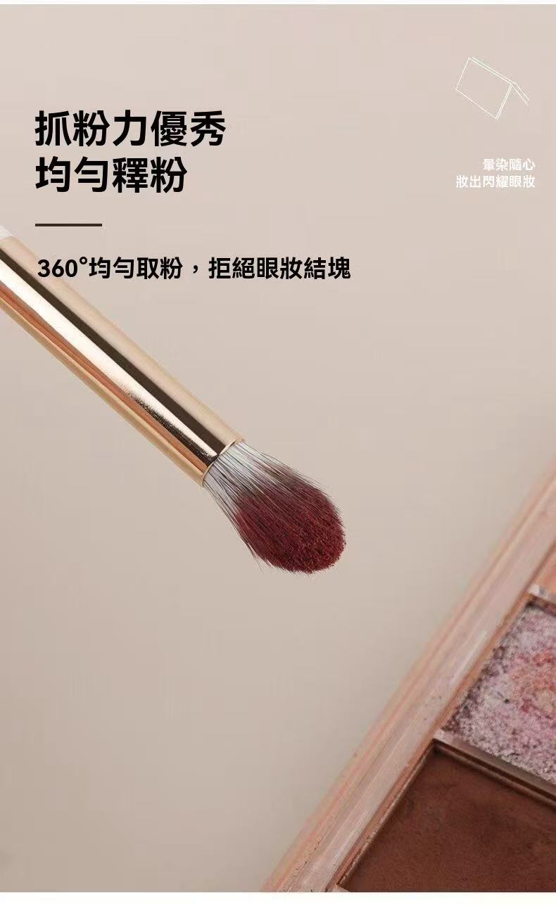 Magic Box Tri-Fold Makeup Brush Set | Portable Eyeshadow and Blush Brush Set
