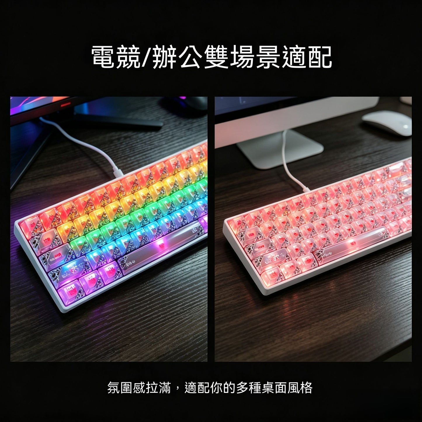 Womier & Ouzhid Quantum Honeycomb Hollow Keycap
