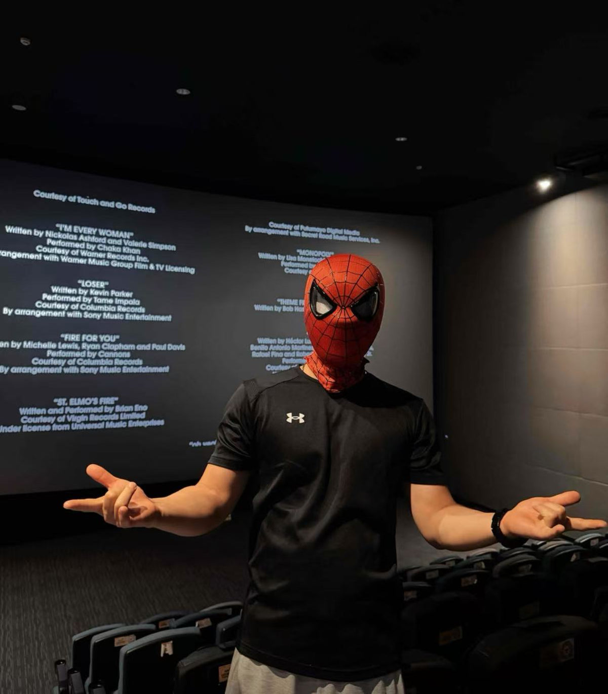 Electric Super Hero Spider-Man Mask
