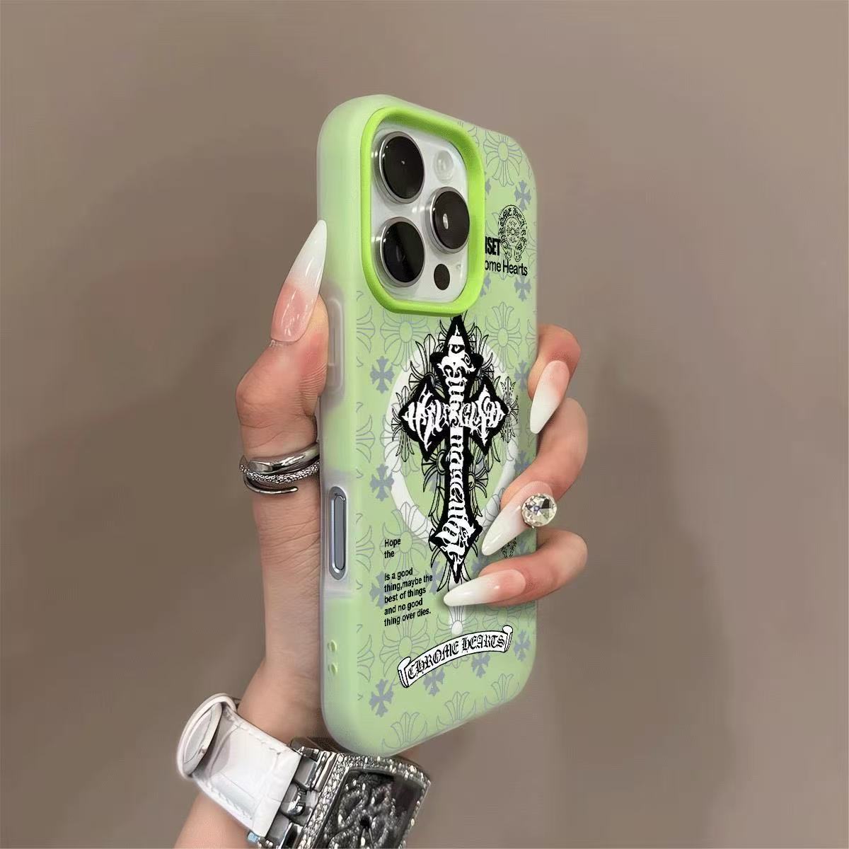 iPhone Simple Style Shockproof Phone Case