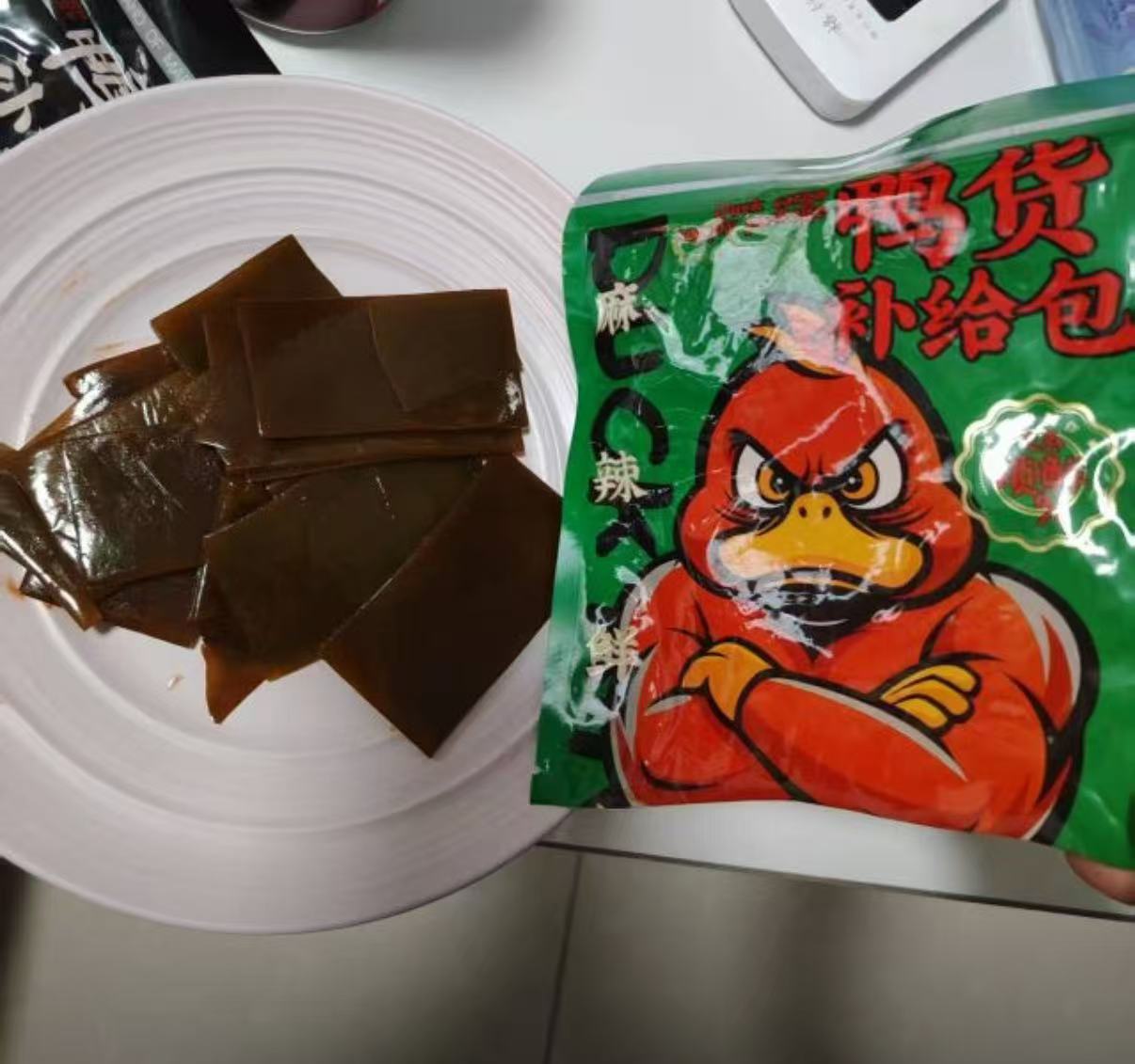 Black Duck Flavor Braised Snacks (Kelp/Lotus Root Slices/Fried Tofu Skin) 80g