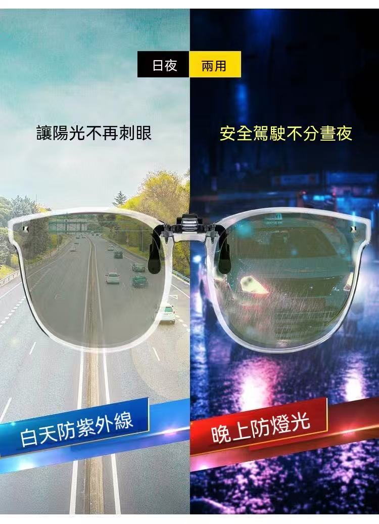 Day and Night Use Transition Night Vision Clip-on Lenses