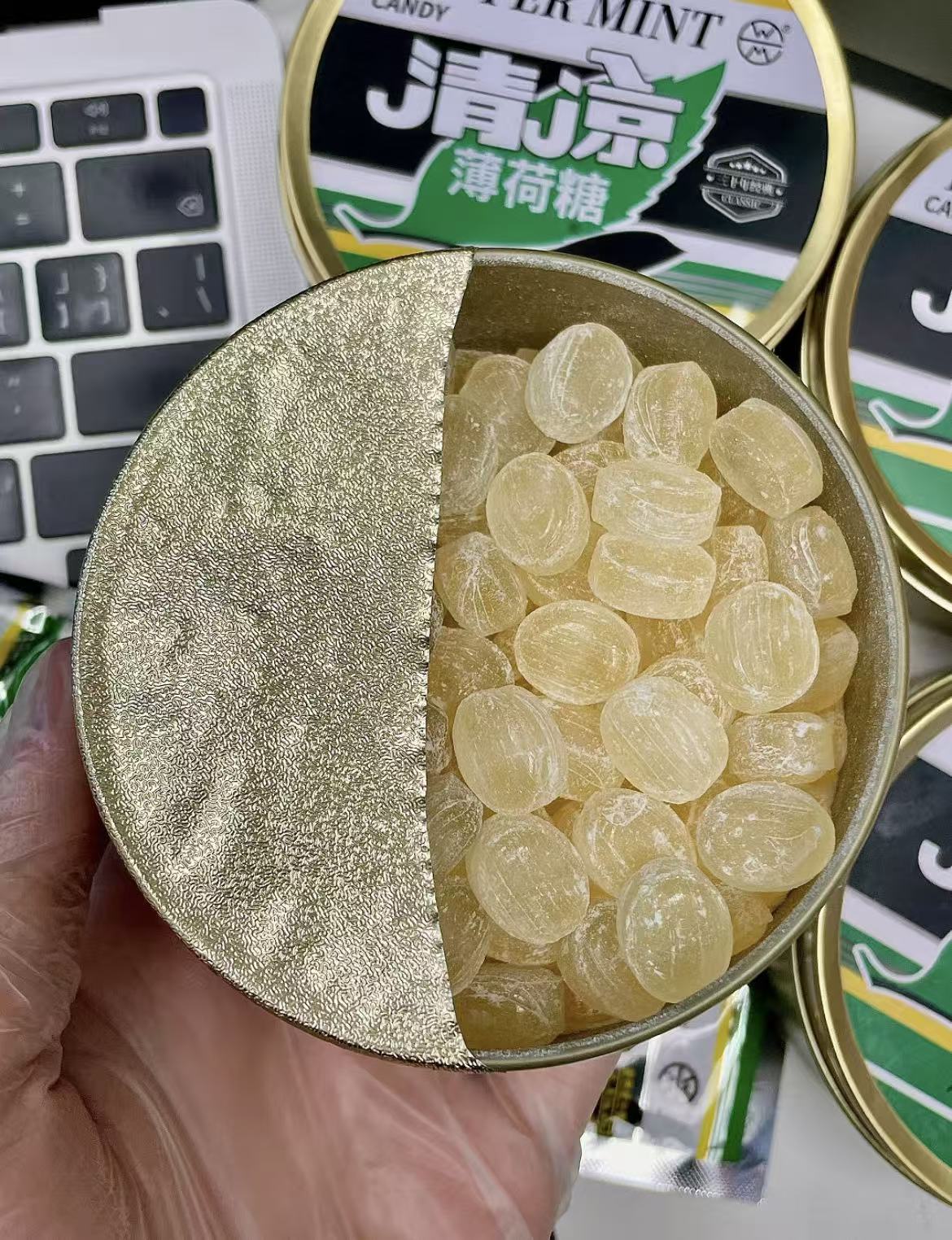 Cool Peppermint Candy (200g Tin)