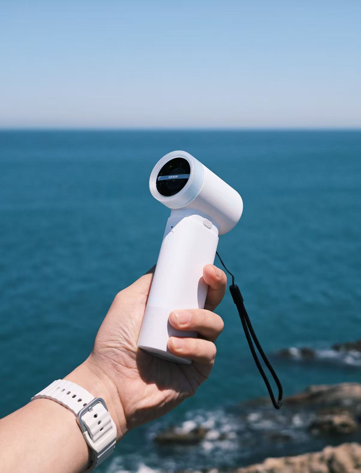 Modular Handheld Fan + Power Bank Two-in-One Outdoor Cooling Device