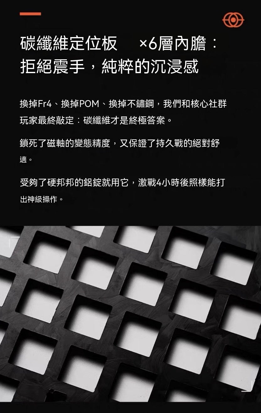 BE745螢幕磁軸電競鍵盤