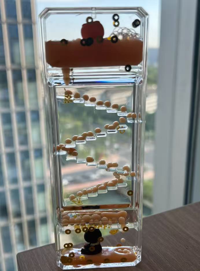 大英博物館正品授權！巴斯特貓流沙解壓沙漏擺件
