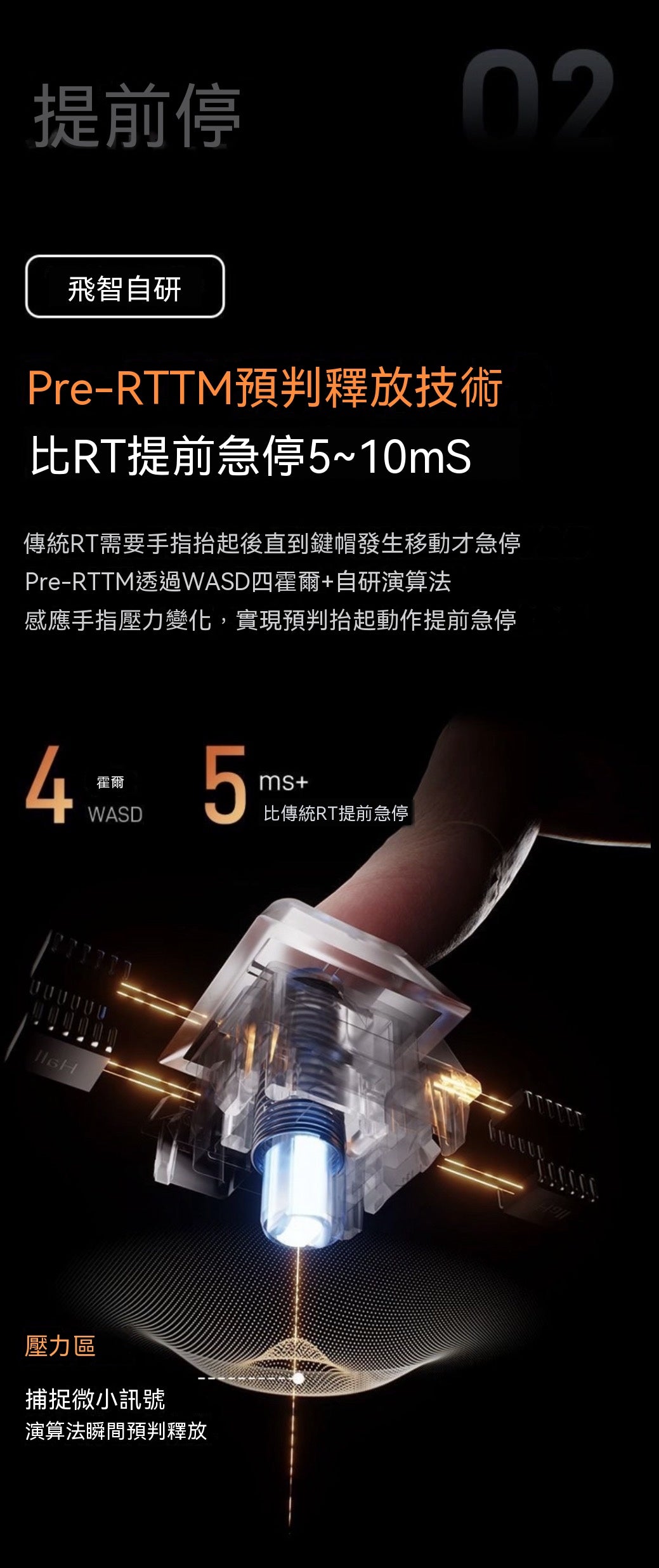 FS68多霍爾電競磁軸遊戲鍵盤