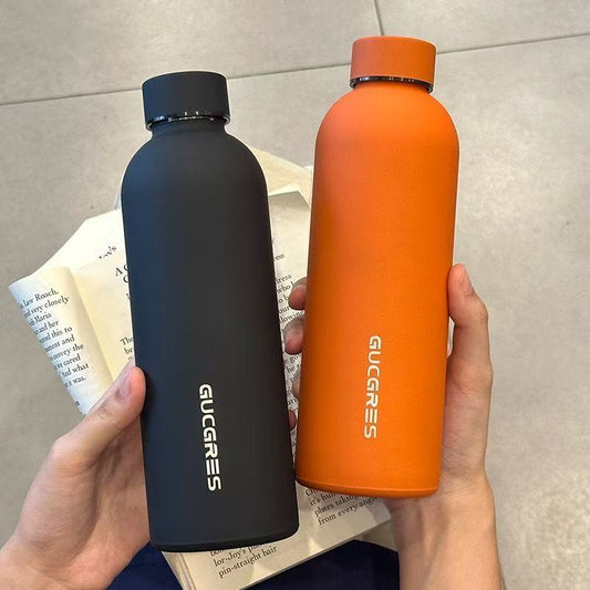 Minimalist Frosted Portable Sports Water Bottle (Summer Sale Price 🧧)