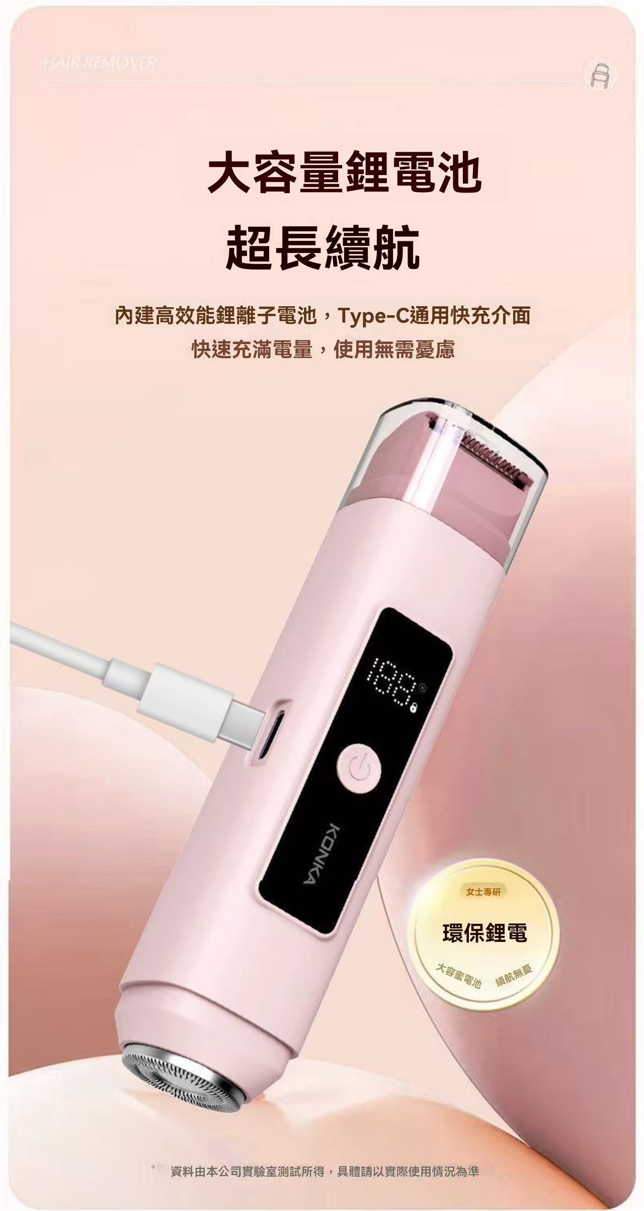 Mini Full-Body Electric Shaver